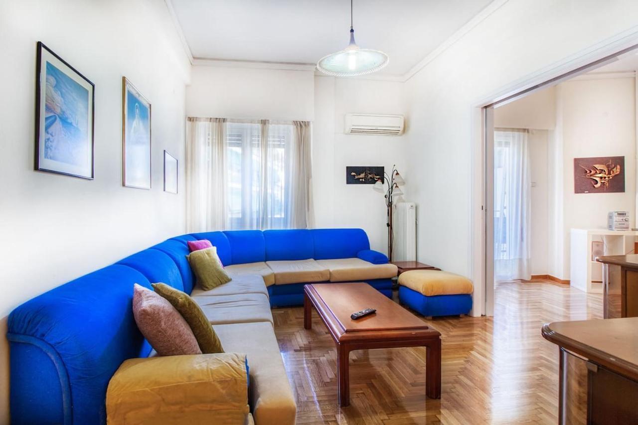 Spacious Flat Near Ampelokipoi Metro Station Aten Exteriör bild