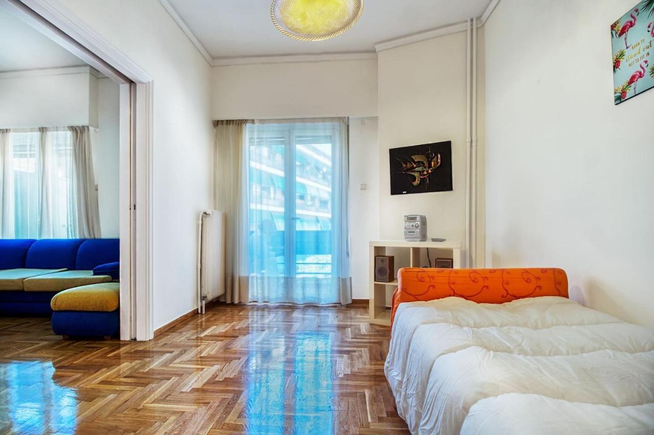 Spacious Flat Near Ampelokipoi Metro Station Aten Exteriör bild